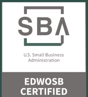 SBA EDWOSB Certified — woman-owned small business